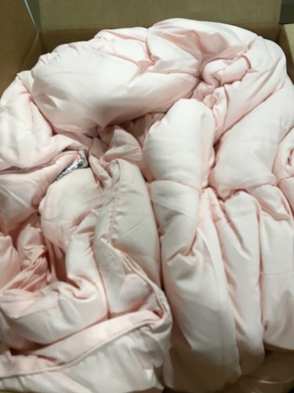 Photo 1 of 1300 Series All Season Goose Down Alternative Comforter Full/Queen / PINK 