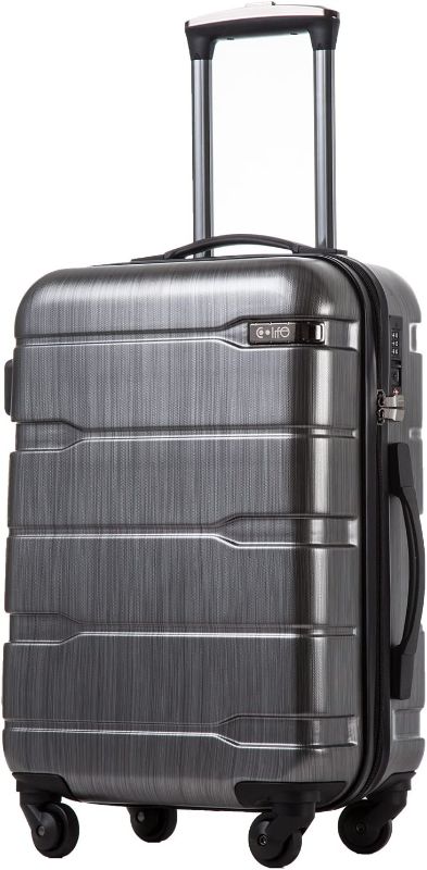 Photo 1 of COOLIFE 28in Charcoal Luggage Roller