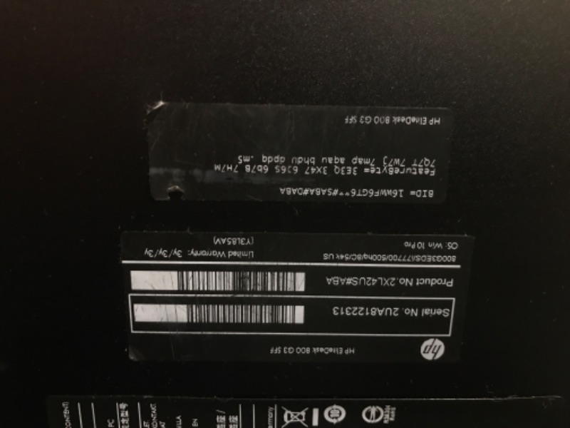 Photo 1 of HP EliteDesk 800 G3 SFF Desktop Intel i7-7700 UP to 4.20GHz 32GB DDR4 New 1TB NVMe M.2 SSD Built in WiFi BT Dual Monitor Wireless Keyboard & Mouse Support Win10 Pro (Renewed)