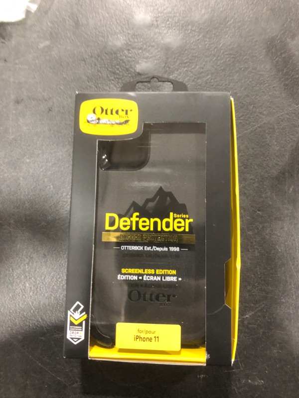 Photo 2 of OtterBox Defender Carrying Case (Holster) Apple iPhone 11 Smartphone, Black