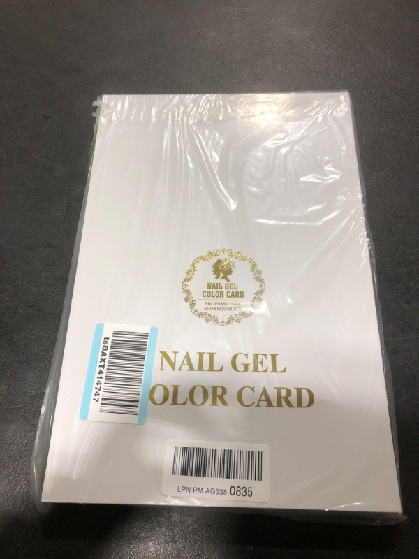 Photo 2 of 308 Nail Color Chart Display, Nail UV Gel Polish Book Nail Painting Practice Design Board, Fake Tips Nails Sample Display Nail Art for Nail Salons, DIY Nail Art at Home