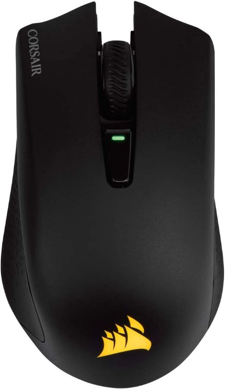 Photo 1 of 
Corsair Harpoon RGB Wireless - Wireless Rechargeable Gaming Mouse with SLIPSTREAM Technology - 10,000 DPI Optical Sensor