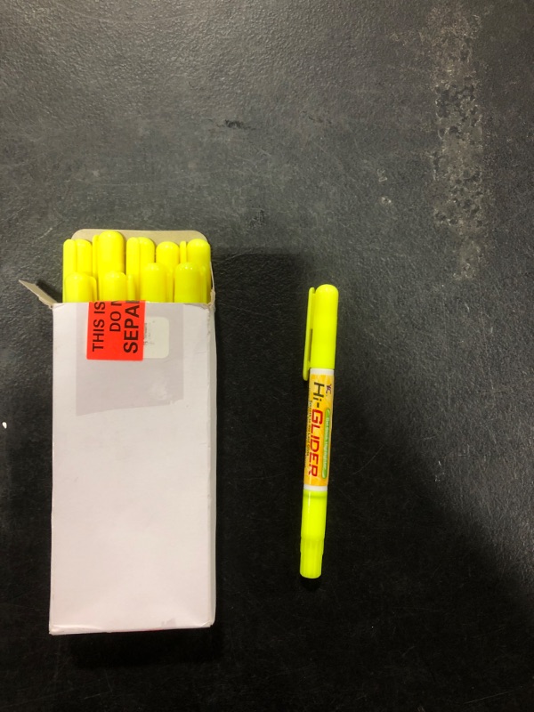 Photo 1 of 10pk hi-glider gel stick highlighters