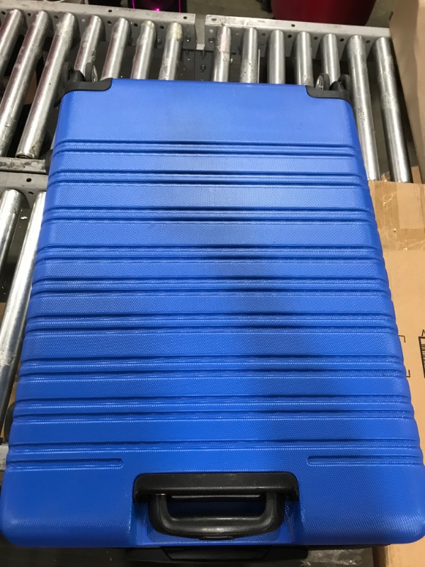 Photo 1 of 3 piece blue luggage set