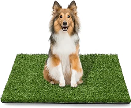 Photo 1 of  Fake Grass Pee for Dog Artificial Grass Rug Pad for Puppy Potty Washable Grass Mat for Pet Training with Drainage Hole and Easy to Clean