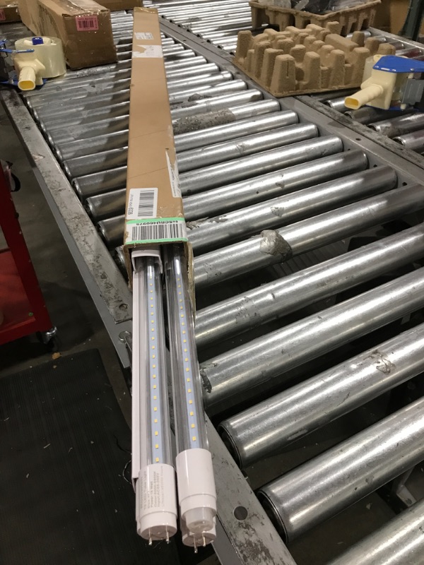 Photo 2 of 4FT LED Bulbs Light 5000K 4 Pack, (Remove ballast installation)2000LM Daylight 18W(40W Equivalent), 48 Inch T8 T10 T12 Fluorescent Tube Lights Replacement, Dual-end Powered, 360 Glowing Clear Cover