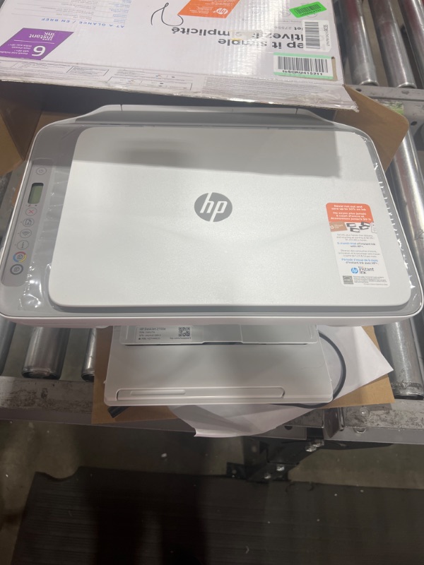 Photo 3 of DeskJet 2755e Wireless Inkjet Printer with 6 months of Instant Ink Included with HP+