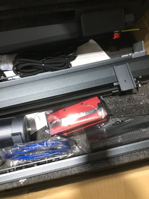 Photo 1 of ENJOYWOOD CEL-E10 Laser Engraver, 50W Laser Engraving Cutting Machine,10-15W Laser Output Power Laser Engraving Machine,0.06 * 0.06mm Double Compressed Spot Laser Engraver for Wood and Metal Etc
