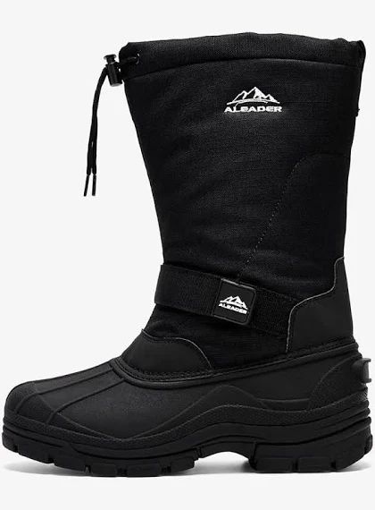 Photo 1 of Aleader Men's Insulated Waterproof Winter Snow Boots, SIZE 12