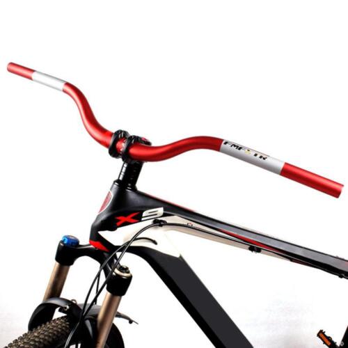 Photo 1 of 720 mm, Aluminum Alloy Mountain Bike Handlebars Extra Long Riser Bar Bicycle Handlebars for Mountain Bike Road Bike RED