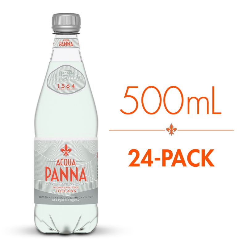 Photo 1 of  Acqua Panna Natural Mineral Water Smooth Taste Toscana 405.6 Fl Oz 