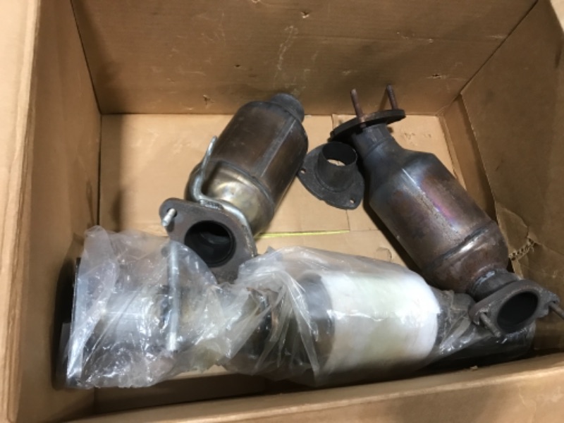 Photo 1 of 3 ASSORTED CATALYTIC CONVERTERS, ALL USED