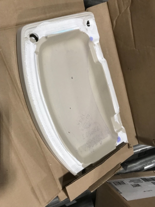 Photo 3 of  American Standard H2Optimum 1.1 GPF Single Flush Toilet Tank Only in White 
