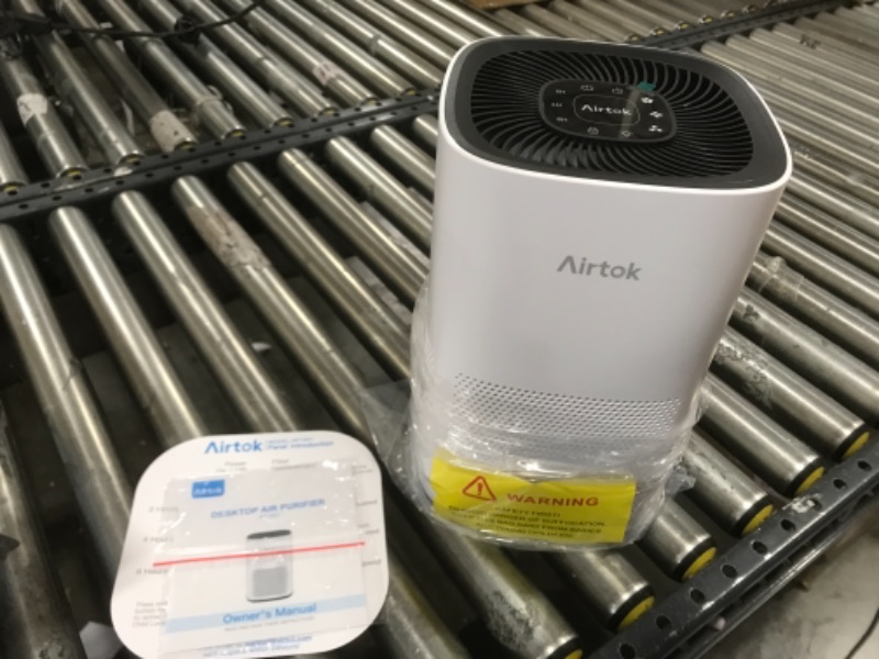 Photo 2 of AIRTOK Air Purifiers for Home Bedroom Large Room with H13 True HEPA Filter| 793 ft2 Coverage Max| Air Cleaner Filter for Wildfire Smoke Dander Odor| 99.9% Removal to 0.1mic| Ozone-Free, Night Light