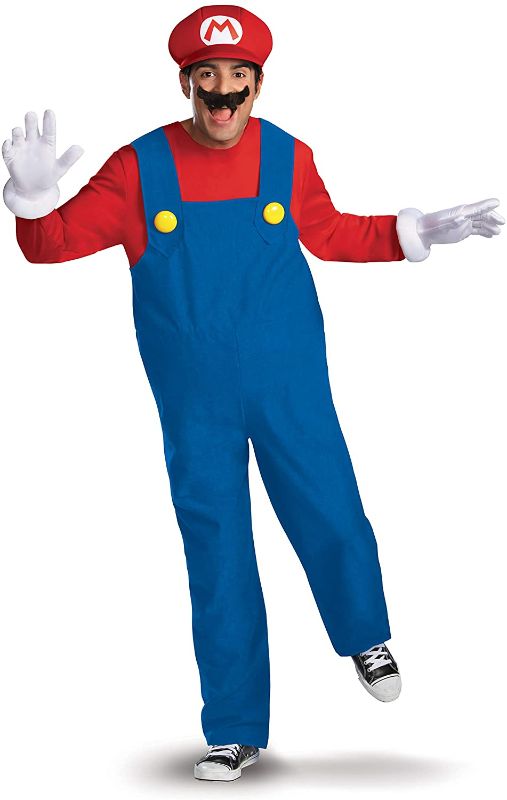 Photo 1 of ADULT SUPER MARIO COSTUME, SIZE NOT DISPLAYED