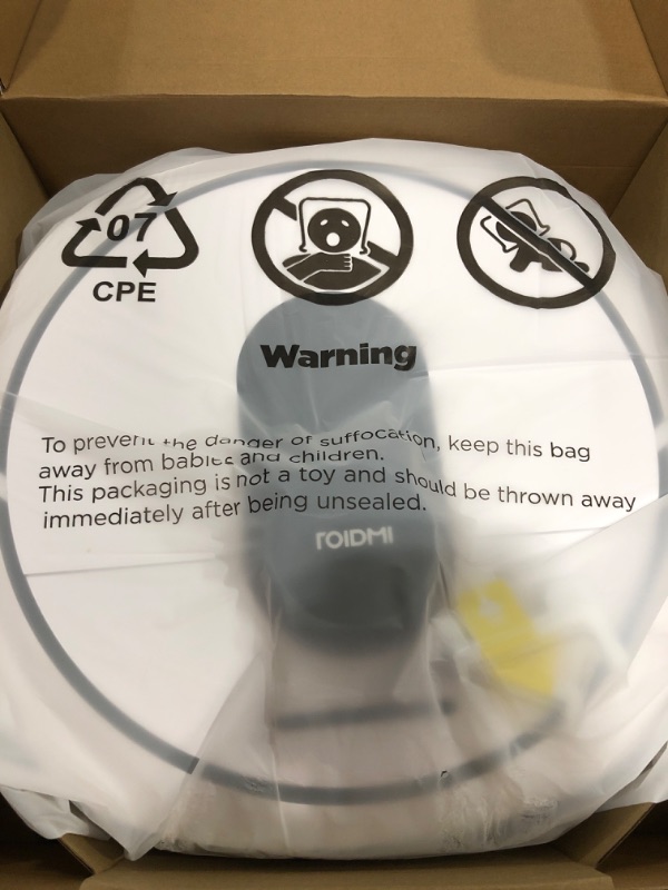 Photo 1 of ROIDMI EVA Robot Vacuum and Mop Combo with Self Emptying and Auto-Mopping Station, Smart Robotic Vacuum Cleaner for Pet Hair, Hard Floor, Carpet, Obstacle Avoidance, Compatible with Alexa