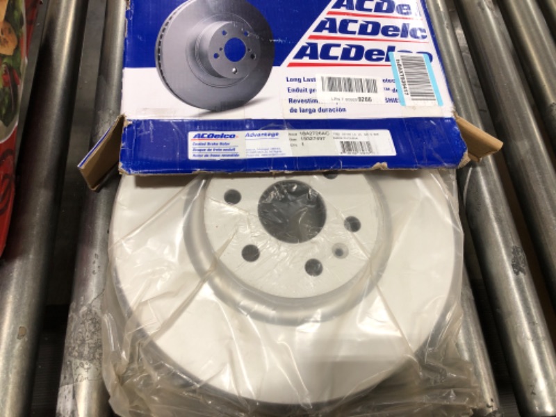 Photo 2 of ACDelco Advantage 18A2726AC Coated Front Disc Brake Rotor