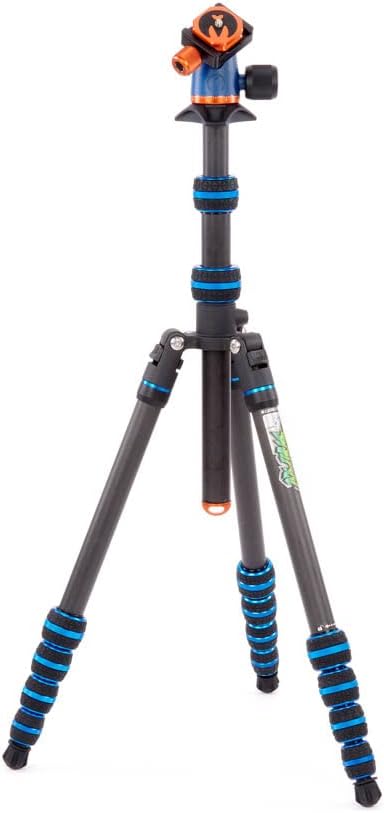 Photo 1 of 3 Legged Thing Punks Brian 2.0 Carbon Fibre Travel-Friendly Tripod - Compact & Adjustable Camera Tripod with Three Detachable Legs
