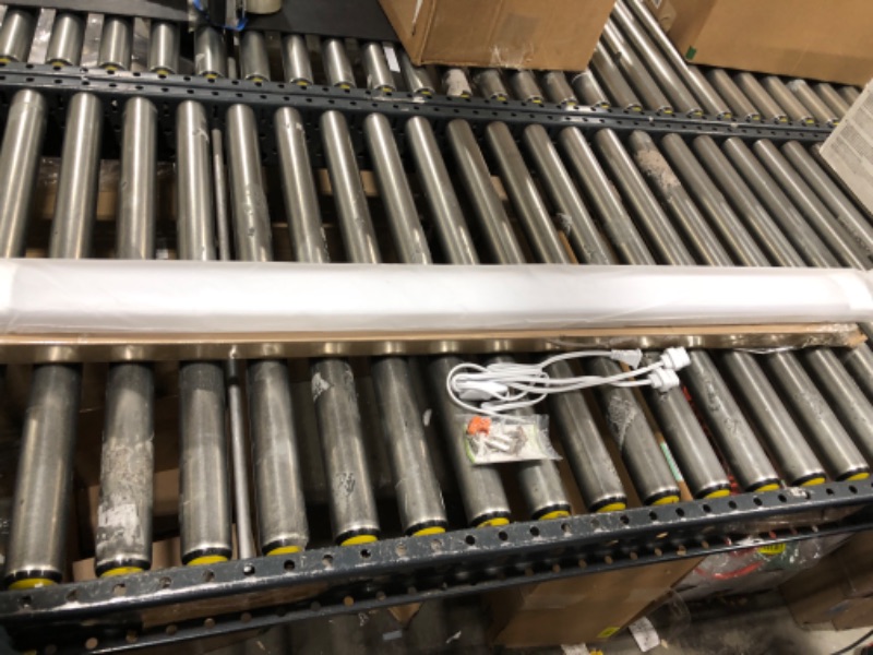 Photo 1 of Airand Utility LED Shop Light Fixture 2FT 4FT with Plug, Waterproof Linkable LED Tube Light 5000K Under Cabinet Lighting,1800 LM LED Ceiling and Closet Light 18W, Corded Electric with ON/Off Switch
