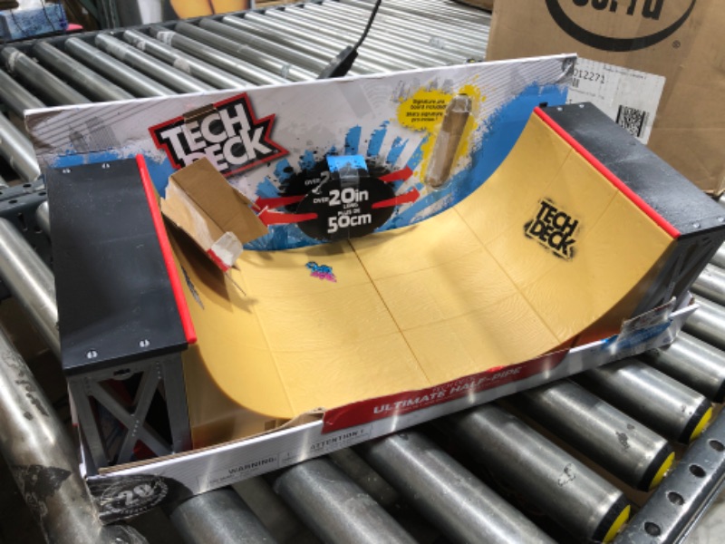 Photo 2 of  TECH DECK - Ultimate Half-Pipe Ramp and Exclusive Primitive Pro Model Finger Board, for Ages 6 and Up 