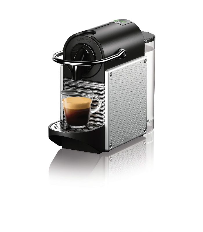 Photo 1 of  Nespresso Pixie Coffee and Espresso Machine by DeLonghi, Aluminum 