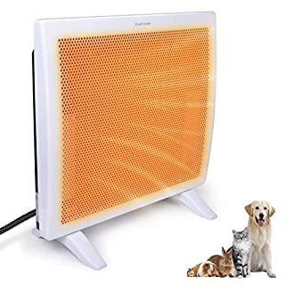 Photo 1 of Clawsable Large Dog House Heater with Thermostat, Graphene Pet Heater for Dog, Warm Enough for Multi-Dogs, Pet Warmer w/ 2 Heating Mode (400/800W), Electric Heater Warmer for Chicken Coop Dog Cat Cage