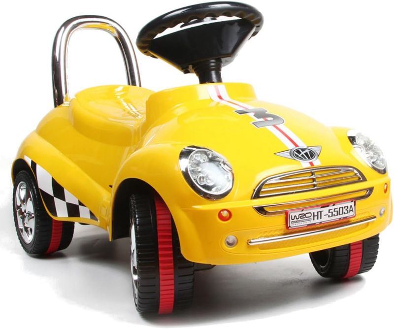 Photo 1 of Amazing Tech Depot 3-in-1 Ride On Car Toy Gliding Scooter with Sound & Light (Color May Vary)
