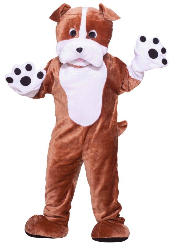 Photo 1 of  Plush Bulldog Mascot Costume, OSFA