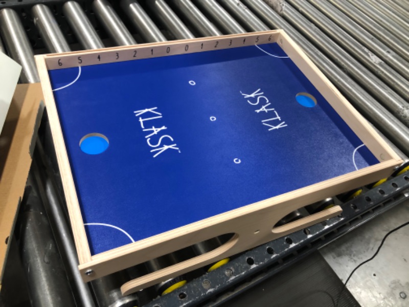 Photo 3 of KLASK: The Magnetic Award-Winning Party Game of Skill - for Kids and Adults of All Ages That’s Half Foosball, Half Air Hockey Original