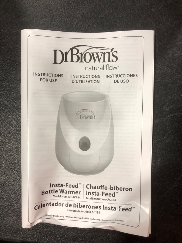 Photo 1 of Dr. Brown’s™ Insta-Feed™ Baby Bottle Warmer and Sterilizer, For Baby Bottles and Baby Food Jars