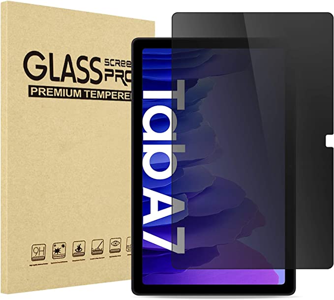 Photo 1 of ProCase Samsung Galaxy Tab A7 10.4 Privacy Screen Protector (Model: SM-T500/ T503/ T505/ T507), Anti-Spy Anti-Scratch Tempered Glass Screen Film Guard for Galaxy Tab A7 10.4 inch 2020