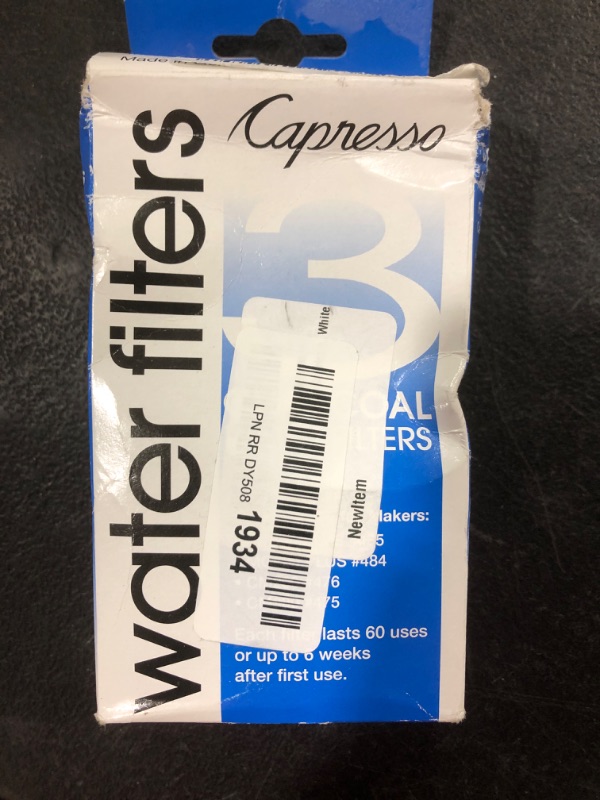 Photo 1 of Capresso Charcoal Water Filters, 3 Count (Pack of 1)
