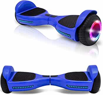 Photo 1 of **FOR PARTS ONLY!!** Wilibl Hoverboard for Kids Ages 6-12 Electric Self Balancing Scooter with Built in Bluetooth Speaker 6.5" Wheels LED Lights Hover Board Safety Certified Chrom