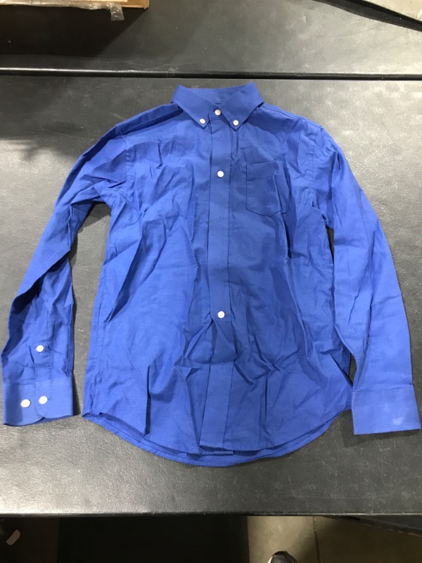 Photo 1 of BOYS BUTTON DOWN LONG SLEEVE SZE M 10/12