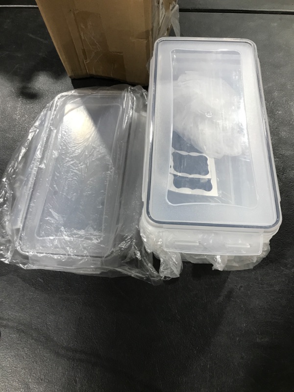 Photo 1 of 4 PACK FOOD STORAGE CONTAINERS AND LIDS 