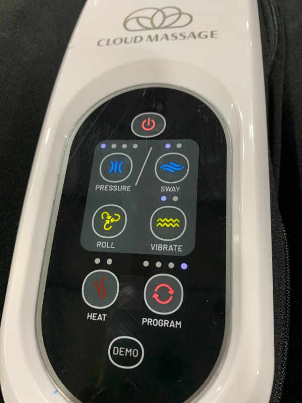 Photo 4 of Cloud Massage Shiatsu Foot Massager Machine - Increases Blood Flow Circulation, Deep Kneading, with Heat Therapy - Deep Tissue, Plantar Fasciitis, Diabetics, Neuropathy (with Remote)