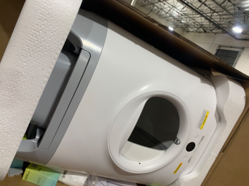 Photo 2 of PETKIT Pura X Self-Cleaning Cat Litter Box, No Scooping Automatic Cat Litter Box fr Multiple Cats, xSecure/Odor Removal/APP Control Automatic Cat Littler Box with Mat