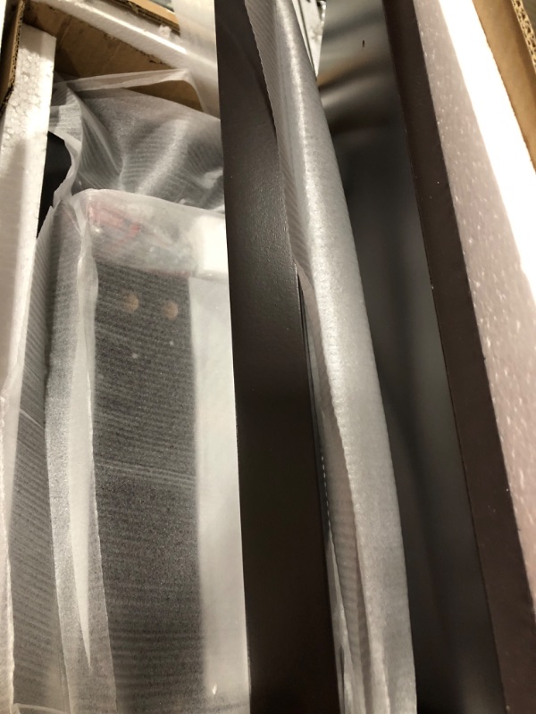 Photo 1 of ChooChoo Narrow End Table with Charging Station, Side Table Living Room with USB Ports & Power Outlets and Hidden Drawer, 3-Tier Skinny Nightstand with 2 Open Storage Shelves For Small Place(Espresso)