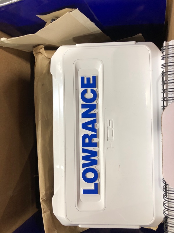 Photo 1 of Lowrance HDS-Live Fish Finder, Multi-Touch Screen, Live Sonar Compatible, Preloaded C-MAP US Enhanced Mapping HDS-7 Live Active Imaging 3-in-1