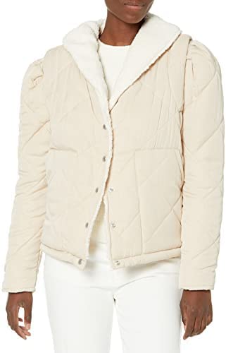 Photo 1 of [BLANKNYC] Womens Quilted Jacket With Sherpa
