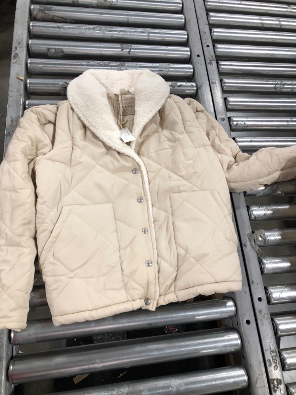 Photo 2 of [BLANKNYC] Womens Quilted Jacket With Sherpa
