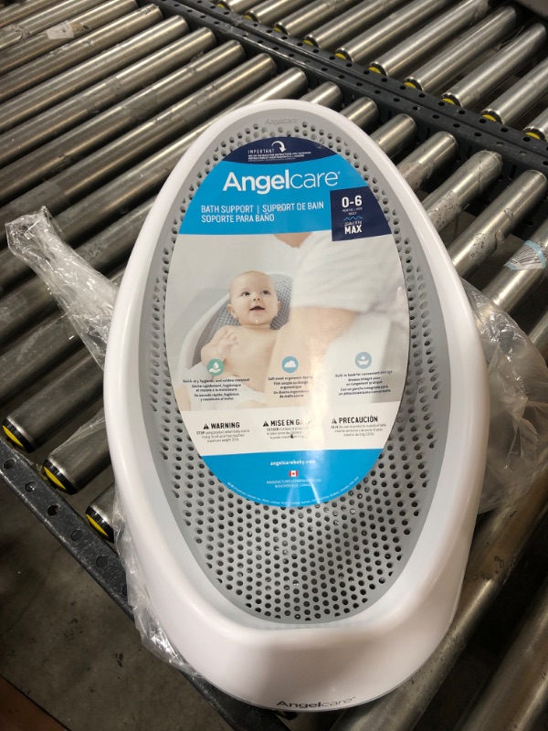 Photo 2 of Angelcare Baby Bath Support (Grey) | Ideal for Babies Less than 6 Months Old