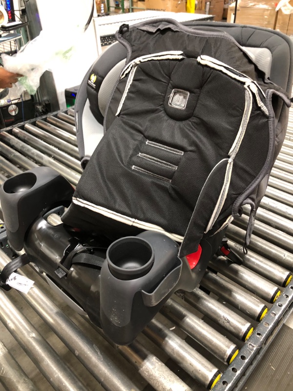 Photo 2 of  Safety 1st Grow and Go Comfort Cool All-in-One Convertible Car Seat, Rear-Facing 5-50 lbs, Forward-Facing 22-65 lbs, and Belt-Positioning Booster 40-100 lbs, Pebble Path 