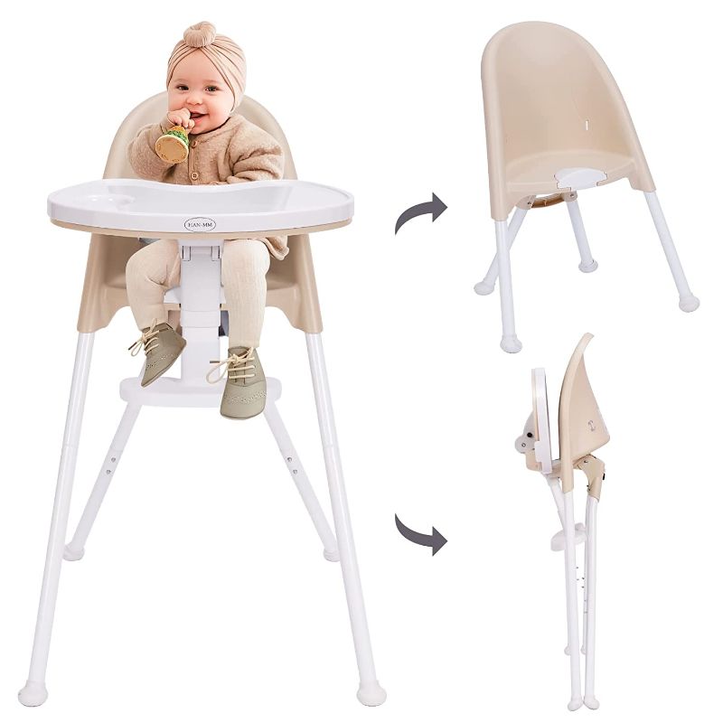Photo 1 of  High Chair Folding Save Space One Click fold 