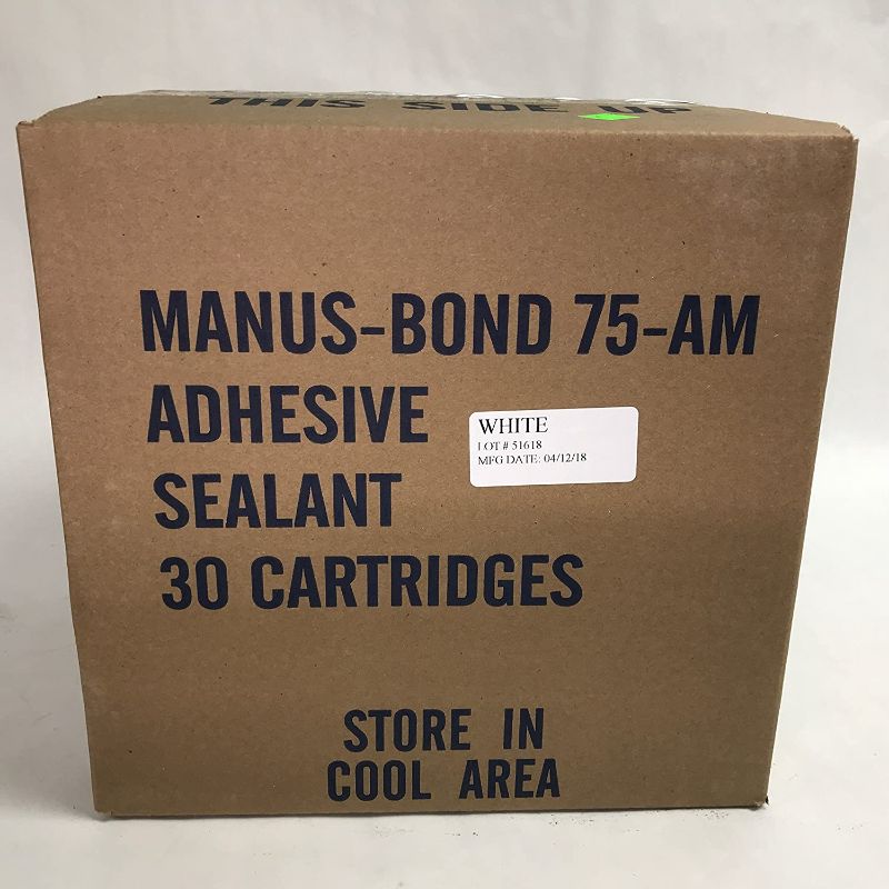 Photo 2 of  Manus Products Manus-Bond 75-AM White (Pack of 30) 