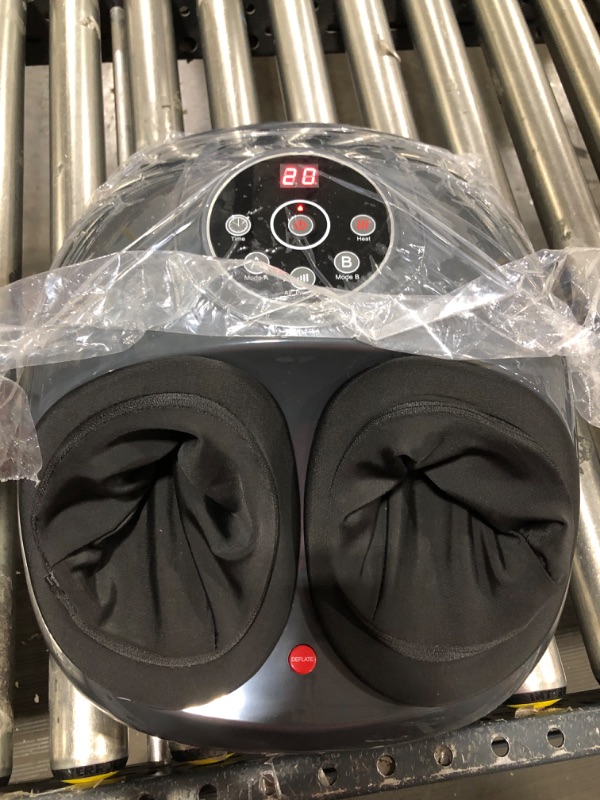 Photo 3 of CINCOM Foot Massager with Heat & Air Compression for Foot Deep Shiatsu Kneading Massage with 3 Intensities 2 Modes Auto-Off Timer for Relax