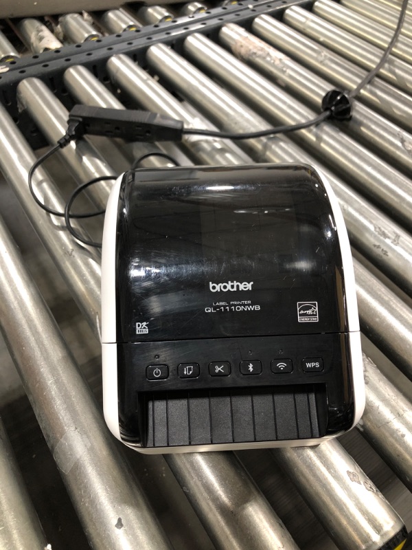 Photo 2 of Brother QL-1110NWB Wide Format, Postage and Barcode Professional Thermal Label Printer with Wireless Connectivity New Model: QL1110NWB