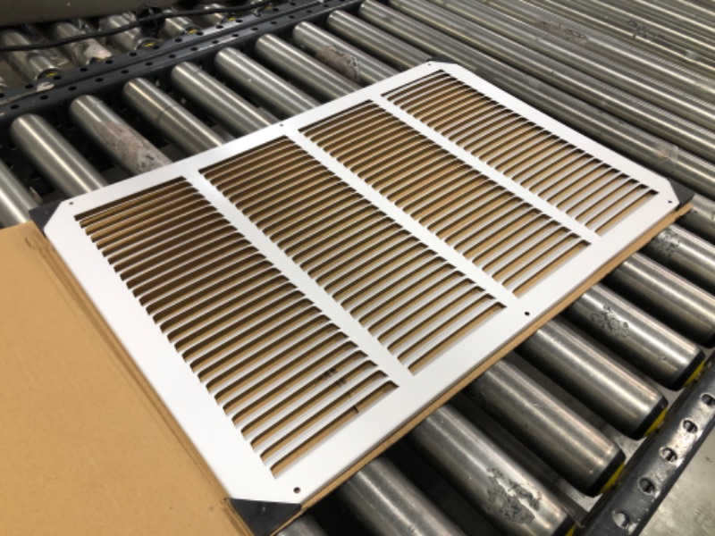 Photo 1 of 4"W x 16"H [Duct Opening Size] Steel Return Air Grille