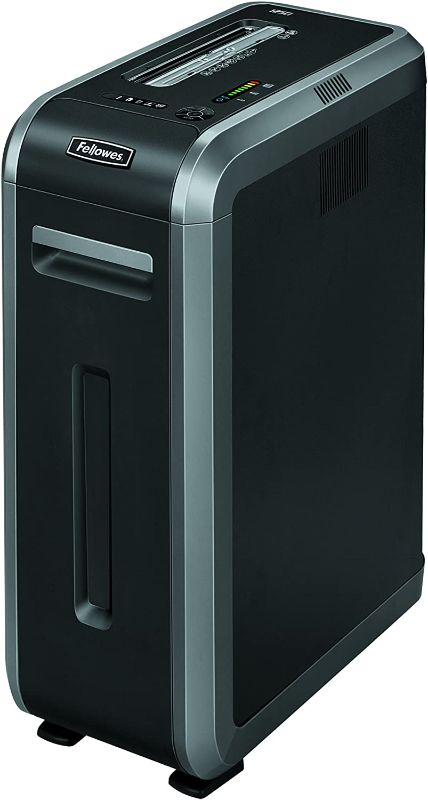 Photo 1 of Fellowes Powershred 125Ci 100% Jam Proof 20 -Sheet Cross-Cut Commercial Grade Paper Shredder
