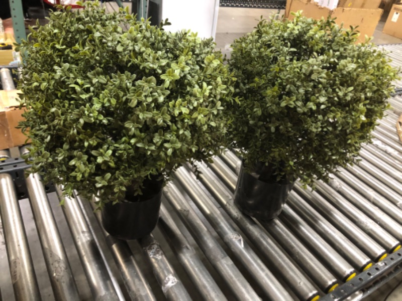 Photo 1 of 2 PACK ARTIFICIAL PLANTS/SHRUBS, 24 INCH HEIGHT